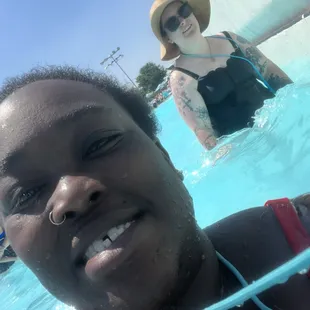 Yes that's us again in the wave pool lol