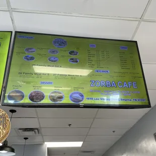 Menu and choices