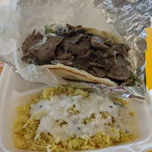 Gyro w/rice