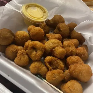 Fried mushrooms