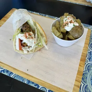 13. Chicken Gyros Combo
