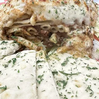 Every monday and Tuesday Pastitsio or Lasagna