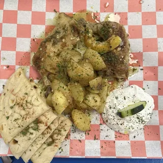 Every Wednesday and Thursday Lemon Chicken with Greek Potatoes