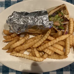 Chicken gyro