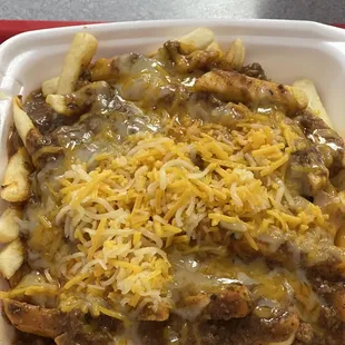 Chili cheese fried