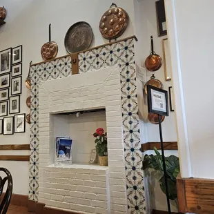 Inside restaurant