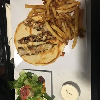 Souvlaki Plate