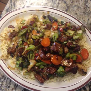 Steak stir fry