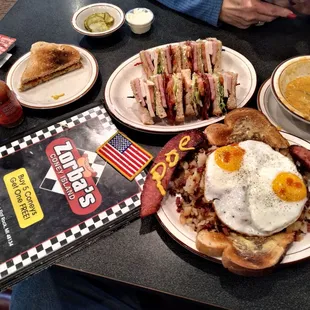 food, sandwiches