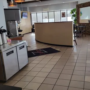 On the side waiting for my to go