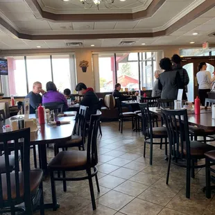 Restaurant area at zorbas