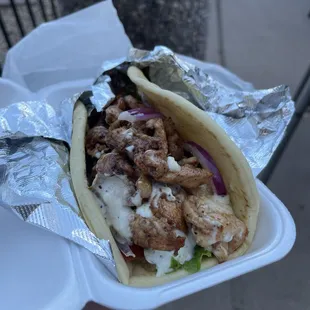 Chicken Shawarma Pita