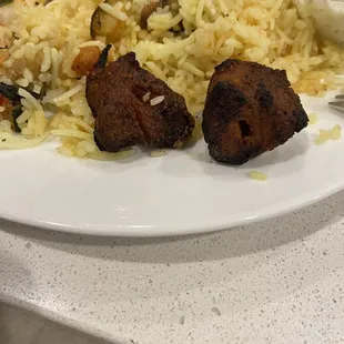 Chicken Souvlaki Plate
