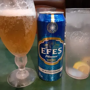Turkish beer can be hard to find.