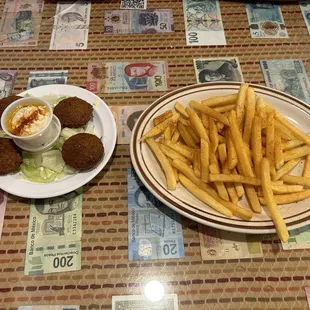 4 Piece Falafel and Fries