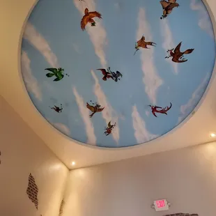 Beautiful ceiling mural