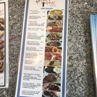 Menus