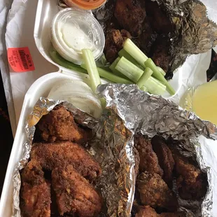 3 flavors: each dry rub