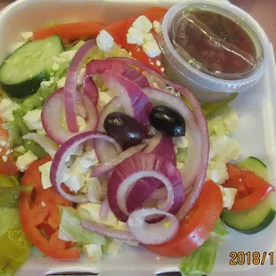 Wonderful Greek Salad!😋