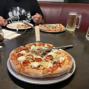 pizza, food