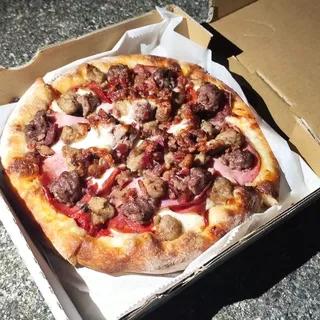 13. Zorba's All Meat Pizza