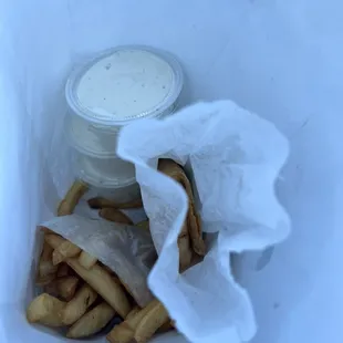 Fries with Ranch