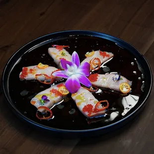 Hamachi Crudo