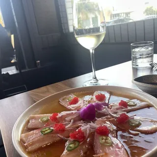 Hamachi Crudo