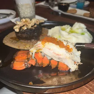 Black Filet Mignon With Lobster