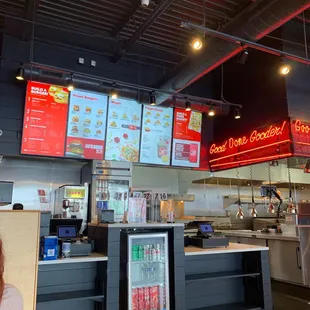 This is their menu! You should be able to find something, it's all good!