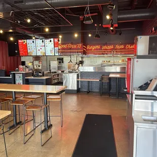 Look when walking in door