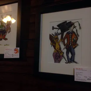 One of the honorary artísts. Cé bien.