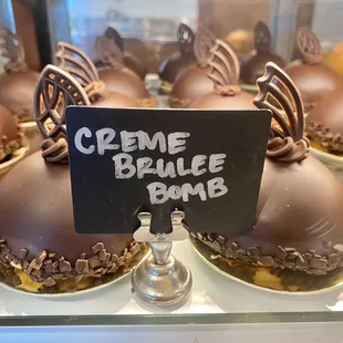 Creme Brûlée Bombs.