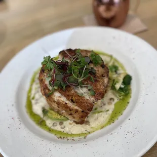 Pistachio Roasted Sea Bass