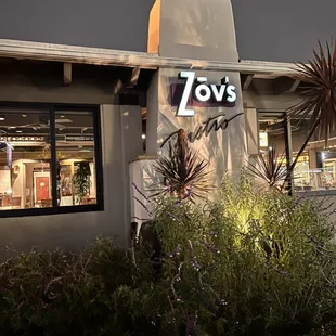 outside of restaurant