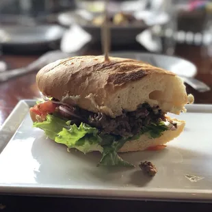 Grilled Lamb Sandwich