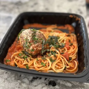 spaghetti meatball