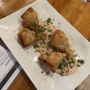 Lamb Vegetable Eggroll