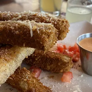 Eggplant fries to die for!