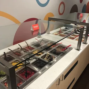 Toppings bar