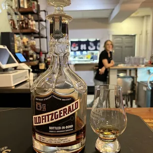 15 year Old Fitzgerald. Warm, Carmel, absolutely amazing.