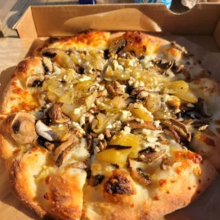 Mushroom Pizza