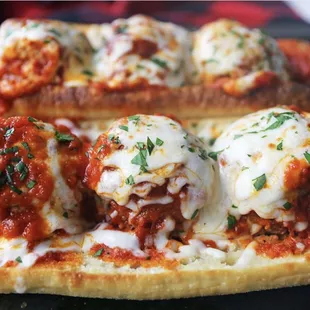 Meatballs sandwich