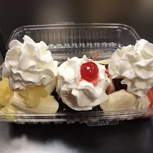 Banana Boat......yum and definitely large enough for two people.