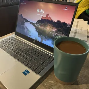 No better place in LFK for a cuppa &amp; bandwidth.