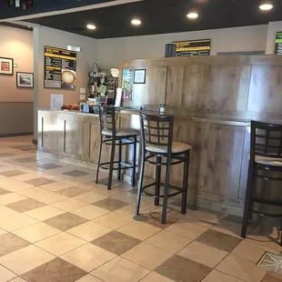 Walk up/ordering area.