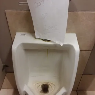 This has been this way for weeks -- classy!