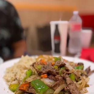 C8. Black Pepper Beef Lunch