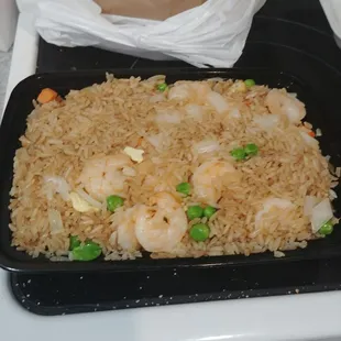 Shrimp fried rice