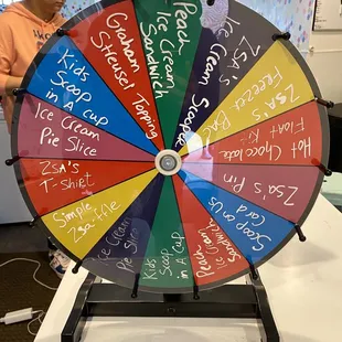 Spin that wheel